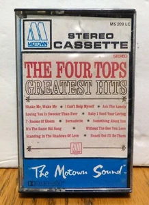 FOUR TOPS "The Four Tops Greatest Hits" Cassette Motown MOTC 5209 - Picture 1 of 5