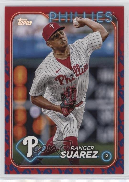 2024 Topps Series 1 Team Color Border Ranger Suarez Ranger Suárez #229