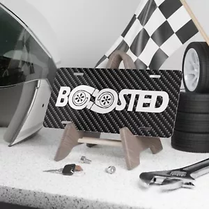 Maßgefertigtes vorderes Waschtisch-Nummernschild verstärktes Motorsport-Design, schwarzes Netz - Bild 1 von 8