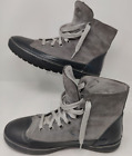 Sorel Gray Cheyanne Metro High Top Lace-Up Suede Sneakers NM3451-052 Size 10.5