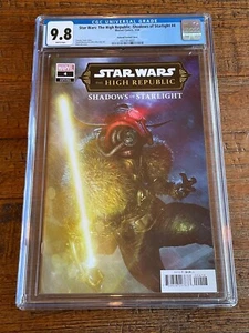 STAR WARS HIGH REPUBLIC SHADOWS STARLIGHT #4 CGC 9.8 RAHZZAH 1:25 RI INC VARIANT - Picture 1 of 2