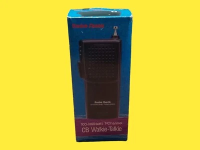 NEW NIB Radio Shack TRC-92 WALKIE TALKIE One Channel TRANSCEIVER  21-1614 Tested - Image 1 of 4