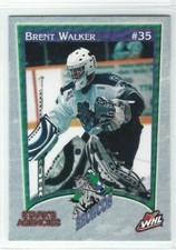 2003-04 Swift Current Broncos (WHL) Brent Walker (goalie)