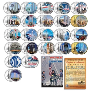 * COMPLETE SET WTC Anniversary 9/11 US MINT NY STATE Quarter 24-Coin Set  USA250 - Picture 1 of 3
