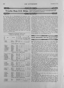 1910 Report Results Of Chicago Atuomobile Club Truck Run 212 Miles to Milwaukee - Picture 1 of 1