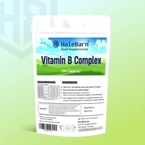 365 Vitamin B Komplex 365 Tabletten B1, B2, B3, B5, B6, B12, Biotin & Folsäure - Bild 1 von 5