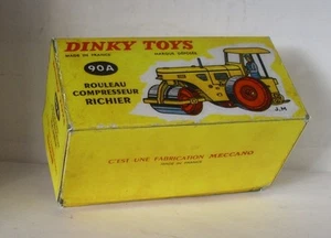 Rodillo Repro Box Dinky Nr.90 A Rouleau Compresseur Richier - Imagen 1 de 1