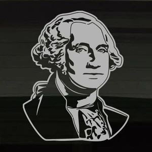 Pegatina gráfica George Washington EE. UU. América EE. UU. Presidente LG 13" Grafix - Imagen 1 de 1