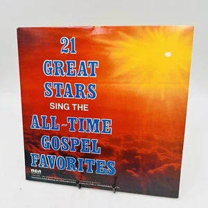 21 Great Stars Sing the All-time Gospel Favorites Vinyl LP - Picture 1 of 6