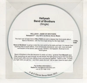 (HN699) Hellyeah, Band Of Brothers - 2012 DJ CD - Picture 1 of 1