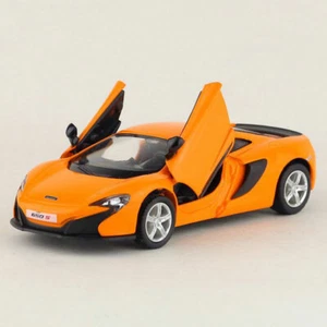 McLaren 650s 1:36 Diecast Model Car Toys for Boys Kids Gifts Pull Back Orange - Picture 1 of 5