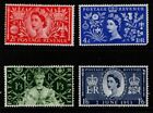 GB 1953 Queen Elizabeth II Coronation SG532-35 Mint