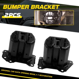 New 2pcs Front Driver & Passenger Side Bumper Bracket Set For 2019-2021 Altima - Picture 1 of 9