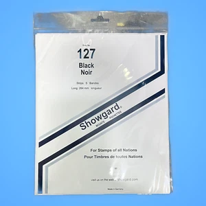 SHOWGARD STAMP MOUNTS 127/264  (264/127)- S/S 2000 SPACE, WORLD WAR II - Picture 1 of 3