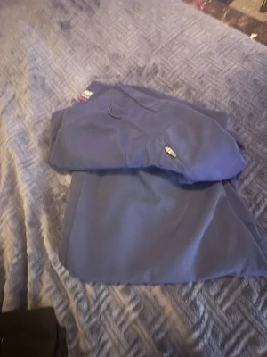 Hombres Gris Anatomía Azul Marino Exfoliantes Talla S Top M Pantalones de Correr Foto 1 de 3