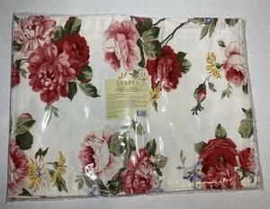 NIP Ralph Lauren Daniella Floral Set of Four Cloth Placemats White - Picture 1 of 5