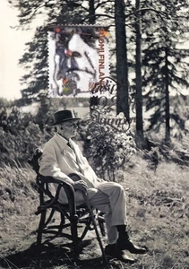 Jean Sibelius 150 Years Music Art Tampere Finland Mint FDC Maxi Card 2015 - Picture 1 of 1