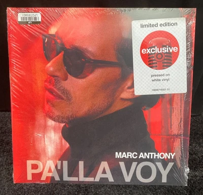 • Marc Anthony Pa'lla Voy Limited Edition White Colored Vinyl LP NEW + SEALED! - Image 1 of 4