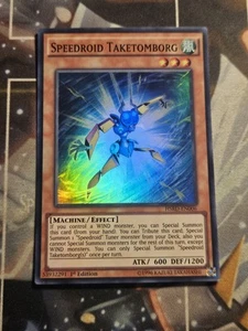 Yu-Gi-Oh HSRD-DE006 Speedroid Taketomborg Super Rare Near Mint 1. Auflage  - Bild 1 von 1