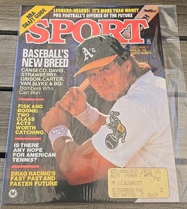 Sport Magazine July 1989 Jose Canseco Oakland Athletics MLB - Picture 1 of 2