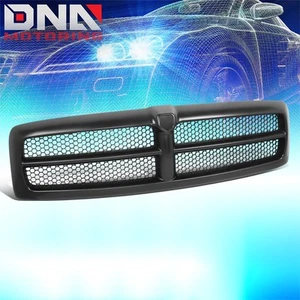 For 1999-2002 Dodge RAM 1500-3500 Sport Honeycomb Mesh Front Grille w/Badge Slot - Picture 1 of 8