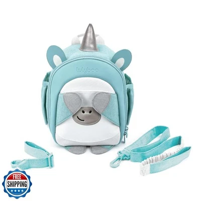 Mochila Lulyboo Ultra Suave Unicornio Niño Pequeño con Correa Desmontable y Muñeca T Foto 1 de 4