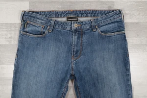 Mens Emporio Armani J06 Stretch Slim Fit Blue Jeans W L33 - Picture 1 of 10