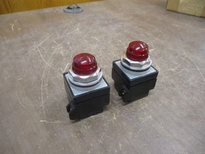 GE Oiltight Indicator Light CR104PLG43R 240V Red Lens *Box of 2* New Surplus - Picture 1 of 6