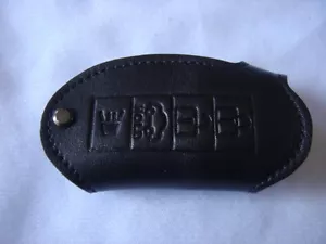 FUNDA GUANTE LLAVE INTELIGENTE COCHE PARA NISSAN 4 BOTONES ALTIMA MAXIMA NEGRA - Imagen 1 de 2