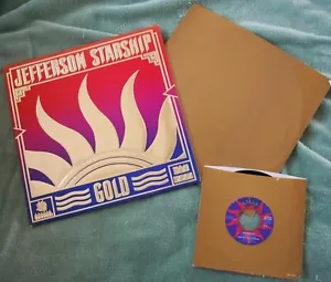 Jefferson Starship Gold Vinyl 1979 BZL1-3247 Grunt Hyperdrive Tested - Foto 1 di 17