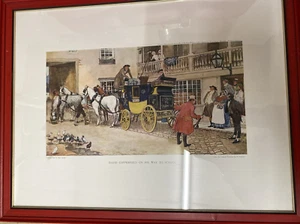 "David Copperfield on his way to school" Tuck & Sons Lithograph Art Print - Picture 1 of 9