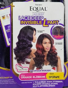 Freetress Equal Shake n Go Lace Front Wig "Orange Blossom" - Picture 1 of 5