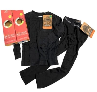 Icebreaker Jr Oasis 200 Conjunto de Capa Base de Lana Merino Nuevo con Etiquetas Talla 1,2,3/4 Niños Pequeños Foto 1 de 4