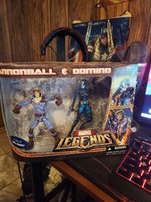 2007 Hasbro Marvel Legends CANNONBALL & DOMINO 6    Figure Set  X-Force  Walmart