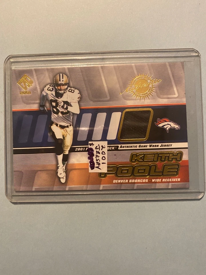 A32,336 - 2001 Private Stock Game Worn Gear #53 Keith Poole Jersey - Image 1 of 1