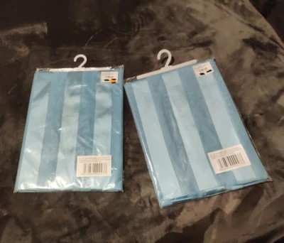 Schiebevorhang Deko  Farbe türkis, mit Band Größe BxH 60x245 cm NEU OVP - Bild 1 von 4