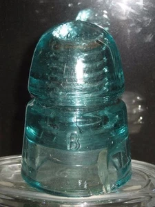 Aislante de vidrio azul agua Brookfield B Reverse 11 luces muchas burbujas incluidas - Imagen 1 de 11