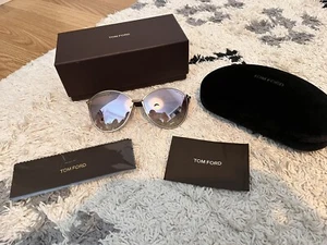 TOM FORD PENELOPE TF320 28Z - Cat Eye Sonnenbrille - Neu! - Bild 1 von 11