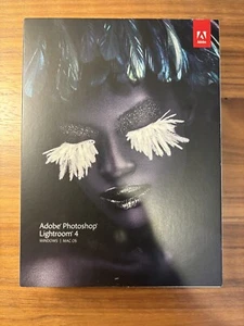 NEW - Adobe Photoshop Lightroom 4 Software CD with Serial Number complete - Picture 1 of 3