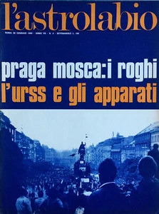 L'Astrolabio settimanale 26 gennaio 1969. Praga Mosca USA Lindon Johnson 1969 - Bild 1 von 1