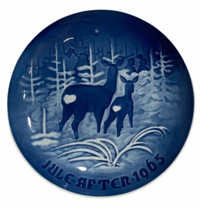 Royal Copenhagen B&G "Skoven for Jul" 1965 limitierter Weihnachtssammelteller - Bild 1 von 3