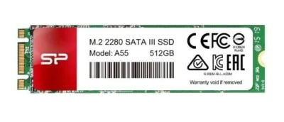 Silicon Power SSD 512GB A55 M.2 SSD SATA III Internal Solid State Drive - Image 1 of 4