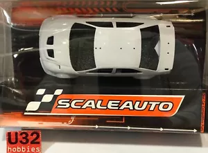 SLOT CAR SCALEAUTO SC-3633 CARROCERIA MITSUBISHI LANCER EVO V COMPLETE WHITE KIT - Picture 1 of 5