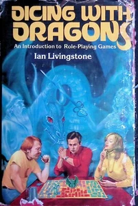 Ian Livingstone - Dicing with Dragons - Plume Library Edition Hadback - C/C/C - Picture 1 of 6