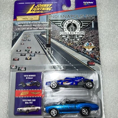 Johnny Lightning 1996 1970 AL OUR Indy Winner & Olds Pace Car serie 1/64 3BB11 Foto 1 de 4