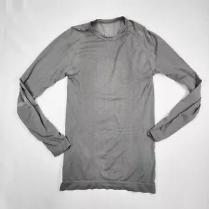 Men's Hi-Tech Gray Activewear Long Sleeve T-Shirt Size XL - Picture 1 of 9