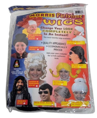 Morris Costumes Pirate Party Partytime Wig Prop Photobooth Halloween CA83 NIP - Image 1 of 3