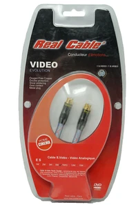 REAL CABLE - Cable s-video 5m00 - Komponentenkabel Analog Videoverbindung OVP - Bild 1 von 4
