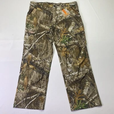 Magellan Womens XXL 40x32 Realtree Edge Camo Roll Up Cargo Pants Hunting Pants - Image 1 of 4