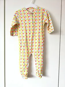 Zara HOME SCHLAFANZUG BABY GR. 74 GEOMETRIE - Bild 1 von 3